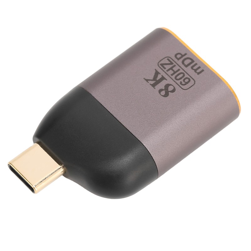 USB C to DisplayPort Adapter 8K 60Hz Aluminum Alloy Plug