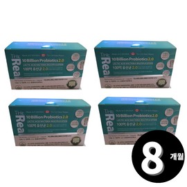 Living Factory H Partner 10 billion lactic acid bacteria probiotics 60 capsules, 4 units / 100억 유산균 프로바이오틱스 60캡슐, 4개