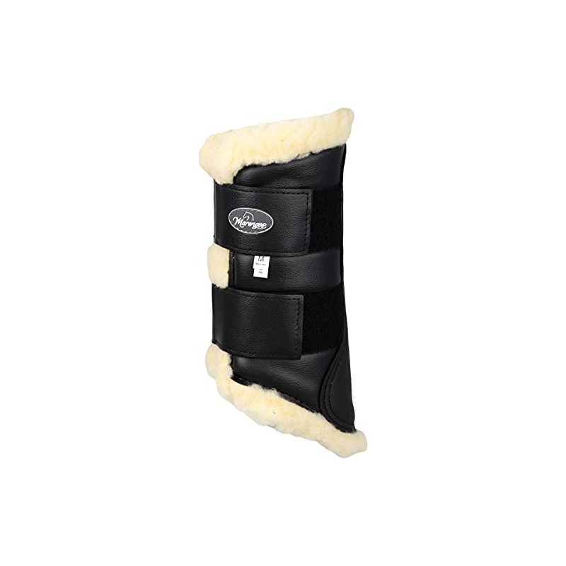 Marengos Soft Comfort Dressage Boots Black/Beige Thoroughbred