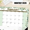 Eucalyptus 2026 22" x 17" Large Monthly Deskpad