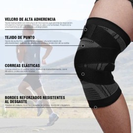 Rodilleras Y Tobillera Deportivas Elásticas Compresion Gym