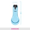 Vega Baby Nail Clipper, pink/blue, 16 g