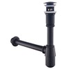 Set - Siphon with Drain Fitting with Overflow for Sink