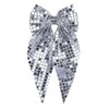 Glitter Sequin Hair Bow with Long Tail Bow Knot Bowknot