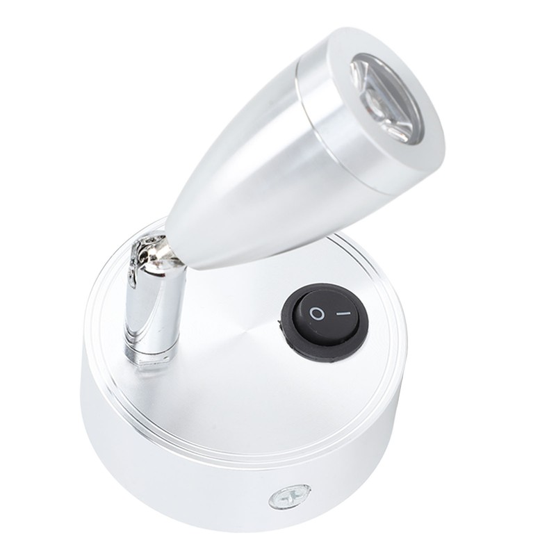 DC10‑30V LED RV Bedside Lamp Aluminum Alloy High Brightness RV