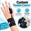 Adjustable Finger Splint – Knob-Control Support Brace for Index, Middle,