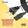 BRENDAZ - AC Polarized Power Cord Compatible w/Bose SoundTouch 520