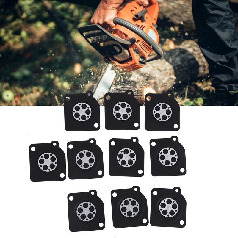Aramox Carburetor Diaphragm, Premium Rubber Iron, 10pcs or Set, Carburetor