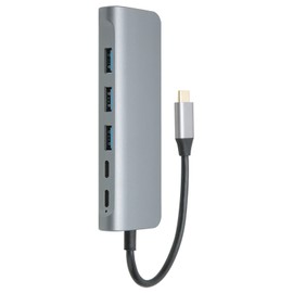 6 In 1 Hub Multifunction Network Adapter for Computer Home Office Universal YSTC9028