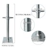 Scaffold Adjustable Leveling Jacks 18.25", 4 Pack Solid Screw Jacks