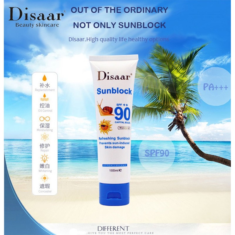 DISAAR BEAUTY Refreshing Sunblock SPF90++ Capital Soleil Protection Waterproof 100ml
