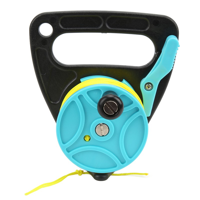Portable Diving Handle Reel Scuba Diving Reel with Thumb Stopper