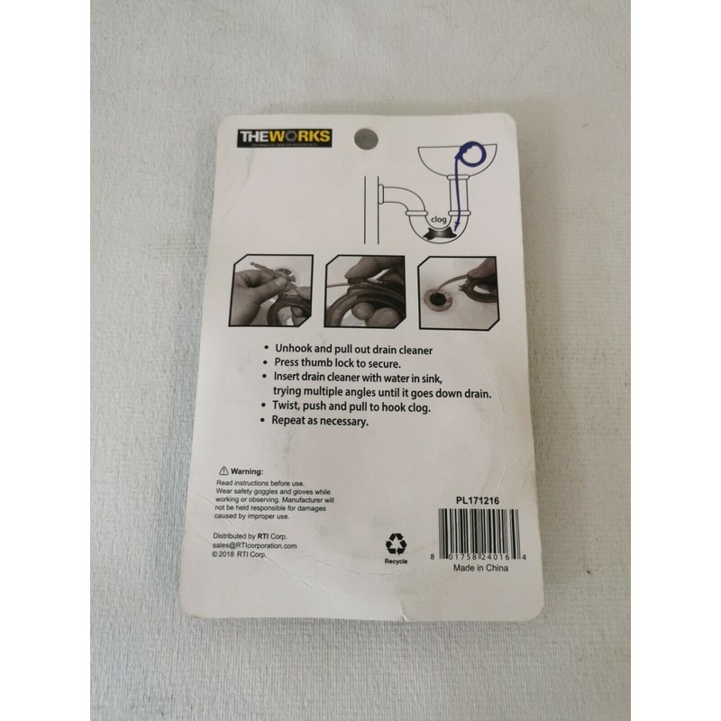 THEWORKS Encased Drain cleaner