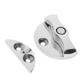 HAIWEN 1PCS Stainless Steel 316 Boat Door Cabinet Hatch,Round Turn Button Twist Catch Latch Marine Hardware Accessories (1)