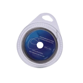 Fishing Steel Wire 10m 7 Strands Nylon Coated Stainless Steel Wire with 10 20 30 40 50 lbs Option(50 lbs)