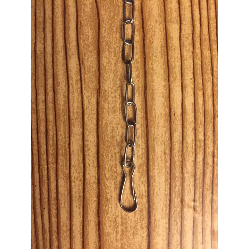 uxcell Toilet Flapper Chain 8 inch Toilet Handle Lever Flush