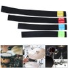 4Pcs Cymbal Silencer Hi Hat Mute Dampener Pad Percussion Instrument