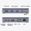 Sanwa Supply USB-C VDK19 USB Type-C Docking Station (HDMI/VGA, 2