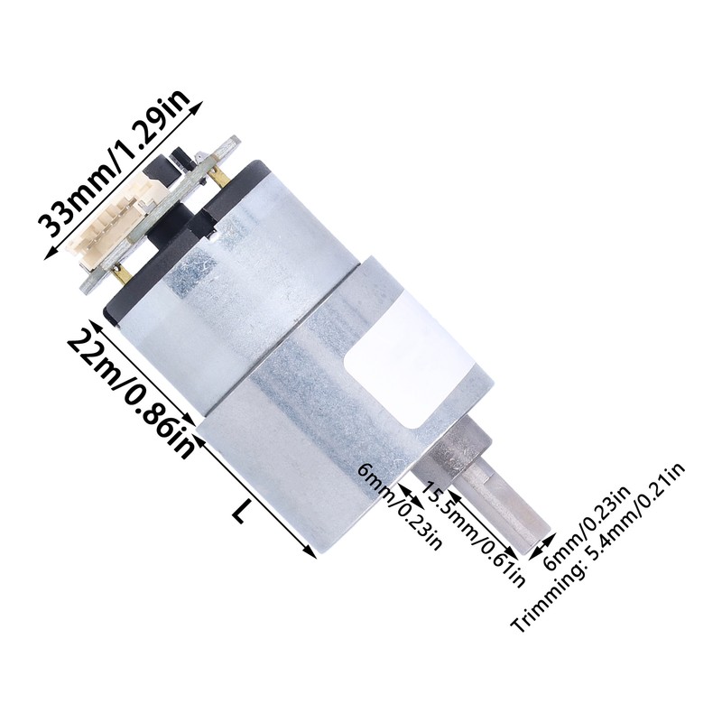 JGB37‑520 Speed Reduction Gear Motor Electric Micro DC Geared Motor