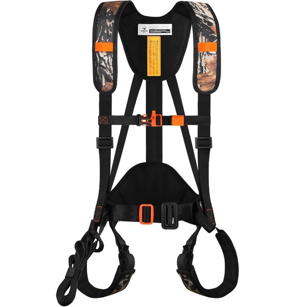 Kalkal Tree Stand Harness, Hunter Safety System Harness with Whistle