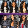 ELFSECRET Loose Deep Wave Lace Front Wigs Human Hair Loose