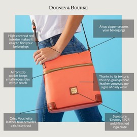 Dooney & Bourke Handbag, Pebble Grain Crossbody - Caramel