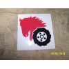 Wheelhorse Lawn & Garden tractor Decal 4 1/2" X 4 1/2"