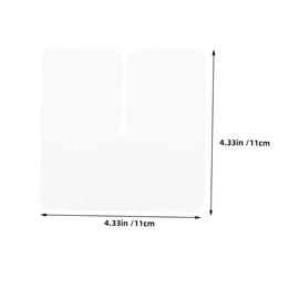 Ipetboom Hair Care 4pcs Heat Shield Guards for Braiding Hair Extensions Glue Protector