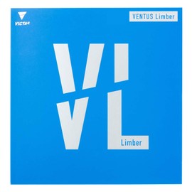 VICTAS 200010 Table Tennis Rubber Ventus Limber Soft Back High Energy Tension Red 2.0