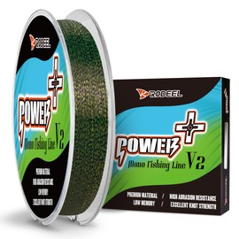 Rodeel Premium Monofilament Fishing Line - Strong and Abrasion Resistant Mono Line - Superior Nylon Material Fishing Line 150M/ 300M/ 600M