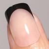Bluesky Press On Nails - Square Tip - Black French