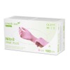 Medi-Inn Nitrile Pink Plus Powder-Free Disposable Gloves - Medium (Pack of 100)