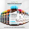 Nutravita Omega 3 Kapseln hochdosiert 240-2000mg Fischöl Kapseln mit 660mg