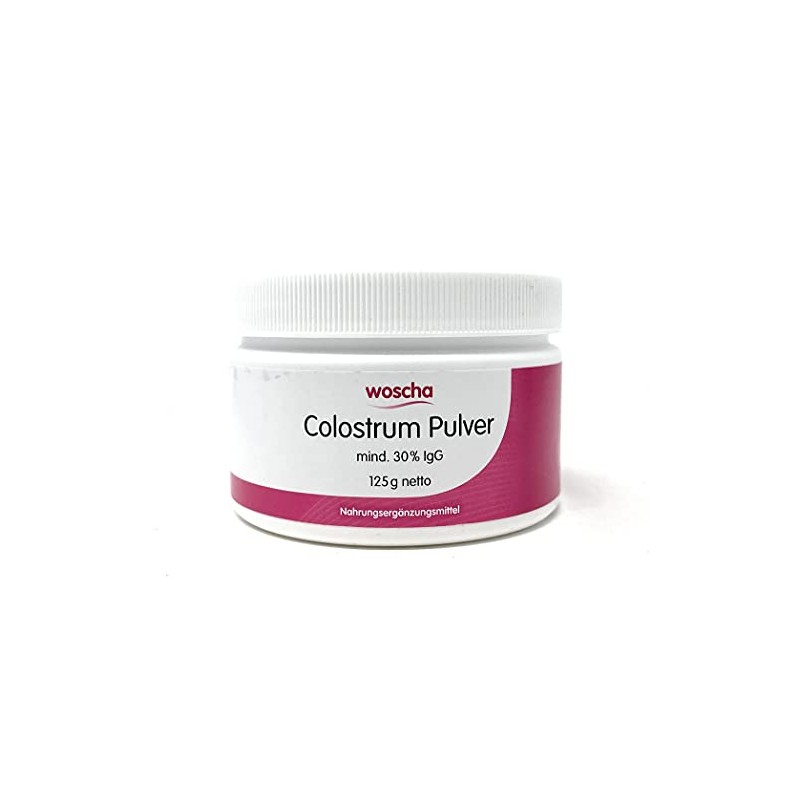 Woscha Colostrum Powder (at least 30% IgG) 125g Powder