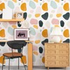 Fvlow Colorful Blocks Peel and Stick Wallpaper 17.4" x 118"