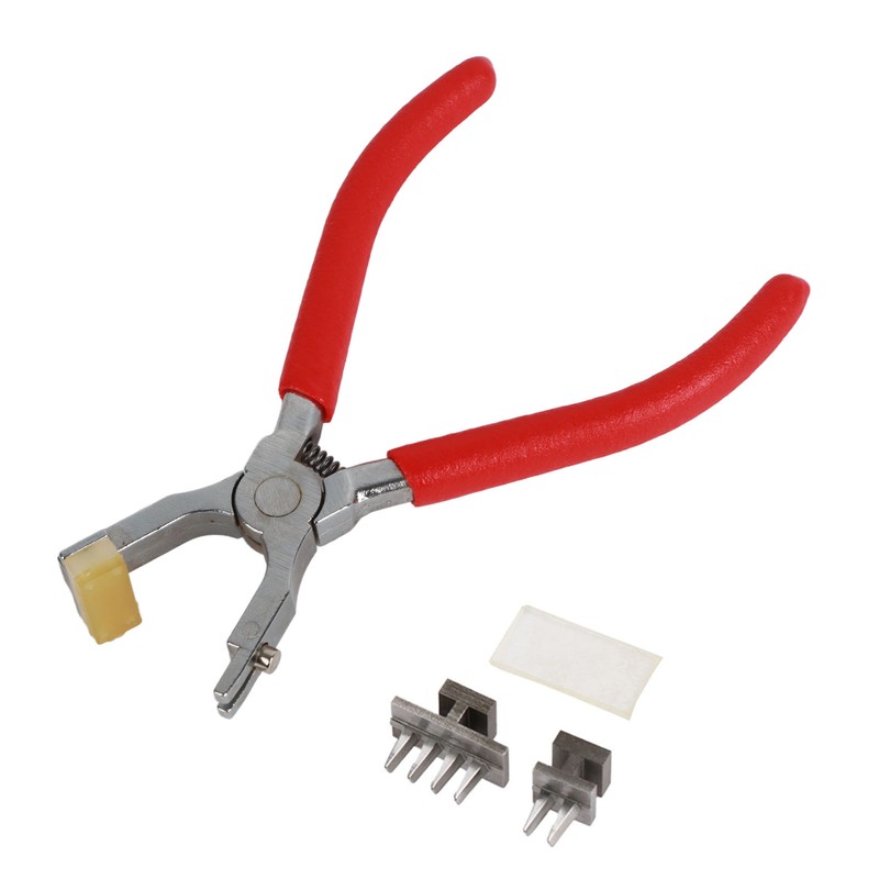 4mm Silent Leather Hole Punch Stitching Hand Pliers Leather Craft