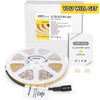 EMITEVER COB LED Strip Lights Warm White 32.8ft, 3000K 24V