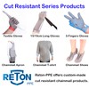 RETON-PPE Chainmail Apron for Butcher,Heavy Duty Butcher Apron,Food Grade Cut