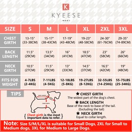 KYEESE 3Pack Dog Sweaters Dachshund Clothes Fleece Dog Sweater Comfort Dog Sweaters for Small Dogs Male Dog Coats Pullover Soft Dog Clothes Stretchy Dog Sweaters for Medium Dogs Boy Dog Sweatshirt