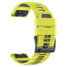 U-LIMVE Watch Band for Garmin Fenix 8 51mm/Fenix 7X/Fenix 6X/Fenix 5X/Fenix 3/Quatix 8 51mm/Tactix 8 51mm, 26mm Silicone QuickFit Band