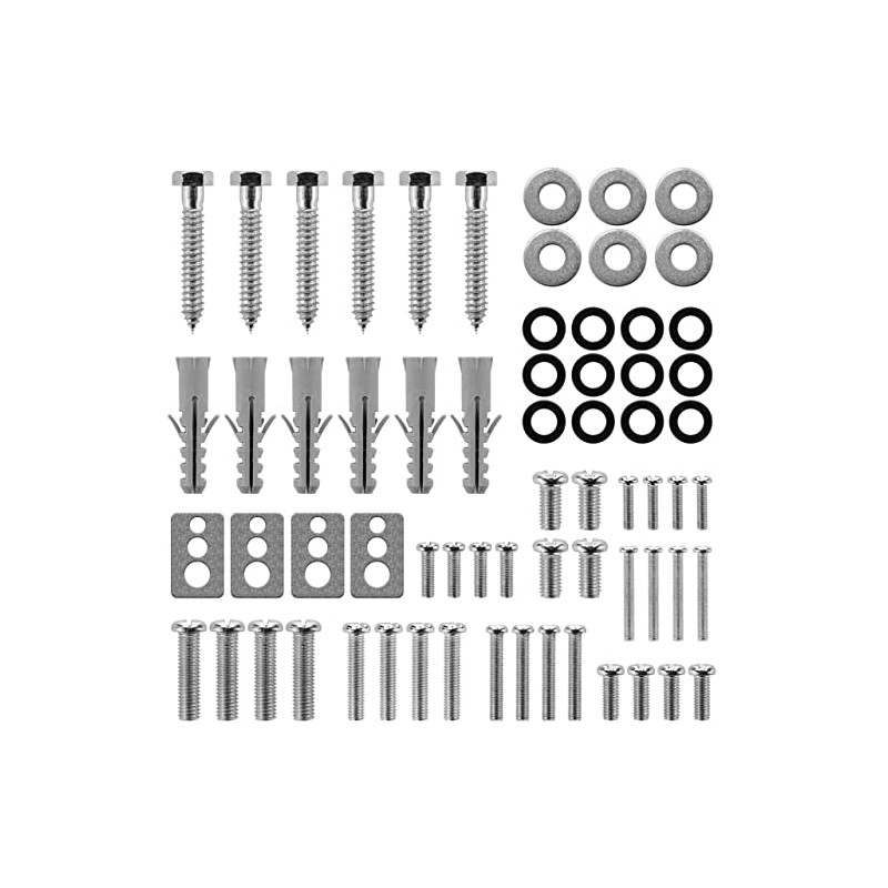 deleyCON VESA Screw Set 66 Pieces for TV Bracket Wall