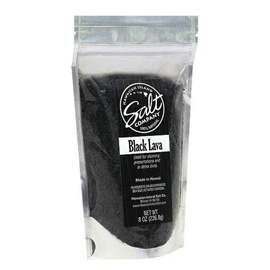 Hawaiian Island Salt Company (Black Lava, 8 Ounce Pouch)
