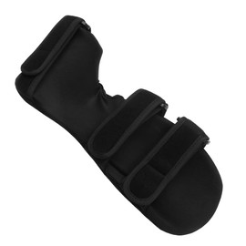 Healvian Adjustable Wrist Fixation Brace for Left Hand 1 Piece Immobility Support Plate for Thumb Fractures Black Wrist Injury Recovery Aid