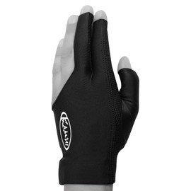 Kamui Billiard Glove Quickdry, for Left Hand, Black - (XL)