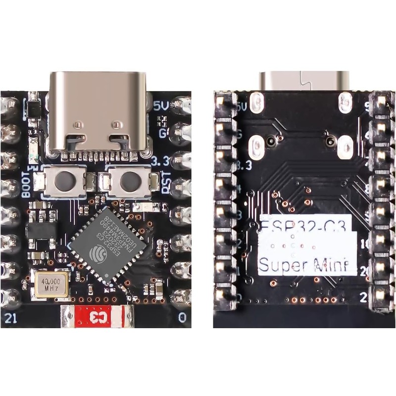 DUBEUYEW ESP32 ESP32-C3 Development Board Mini ESP32 C3 Supports WiFi