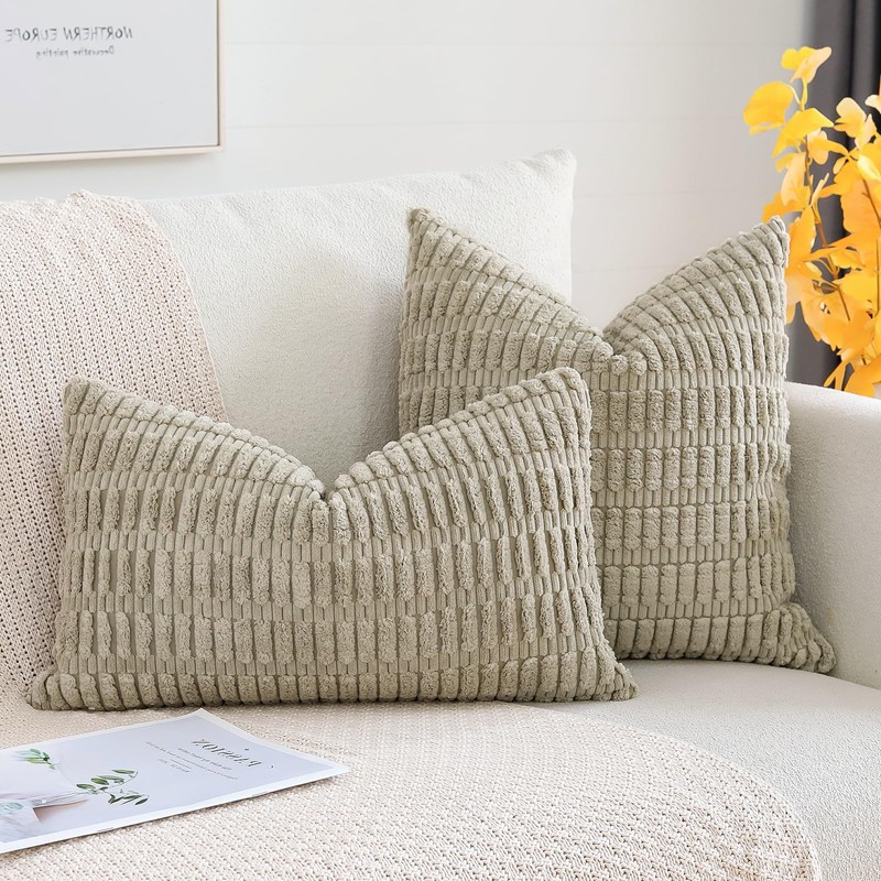 Artscope Corduroy Set of 1 Cushion Cover 40x60 cm Super