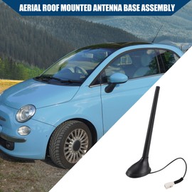 A ABSOPRO Aerial Base with Antenna for Fiat 500 / Exterior / Heavy Duty / 1 Set