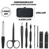 Fingernails Set, Manicure Set 9 in 1 Piece Travel Set,