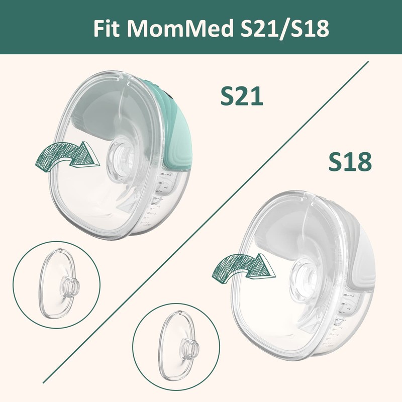 MomMed Protector de pecho compatible con S18/S21 Reemplazo