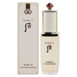 Gongjinhyangmi 더후 공진향 미 벨벳 리퀴드 파운데이션 23호 The Hoo Gonghyang Rice Velvet Liquid Foundation No. 23